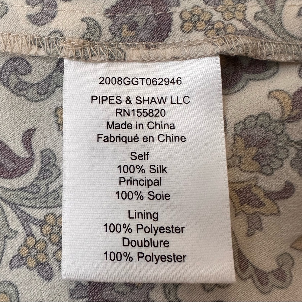 VERONICA BEARD Yoelle Paisley-Print Silk Midi - Picture 11 of 11